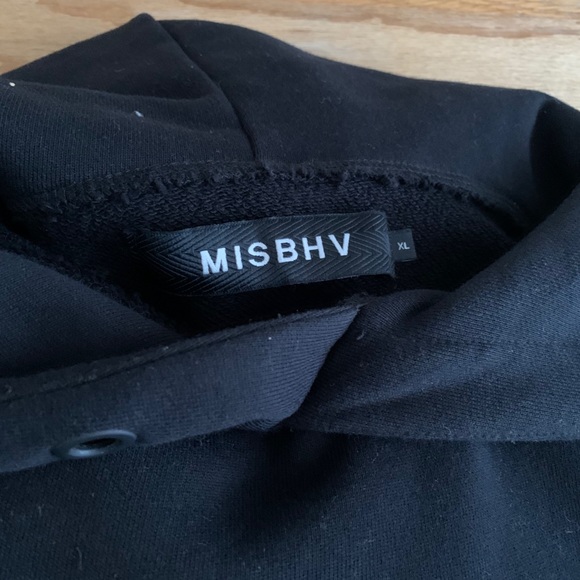 MISBHV RAZOR HOODIE - Black - Picture 3 of 7